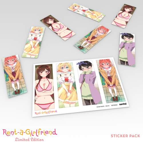 Rent-a-Girlfriend (Season 1) Premium Box Set Sticker Pack 
