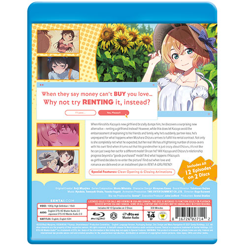 Rent-a-Girlfriend SEASON 1-3 (Vol.1-36End) DVD ENGLISH DUBBED All Region