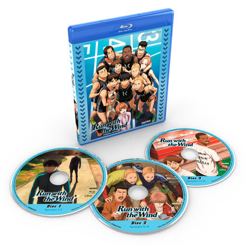 Run with the Wind Complete Collection Blu-ray Disc Spread
