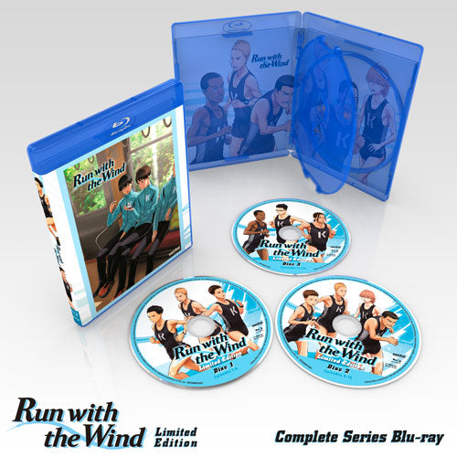 Run with the Wind Premium Box Set Blu-ray Disc Spread