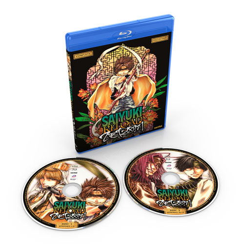 SAIYUKI RELOAD -ZEROIN- Complete Collection Blu-ray Disc Spread