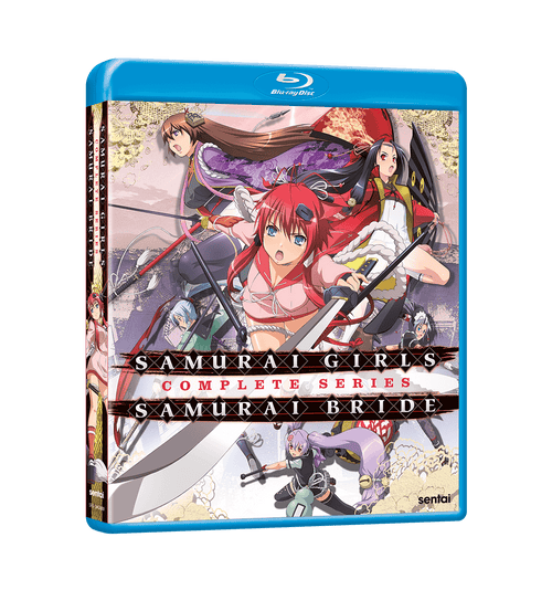 Samurai Girls / Samurai Bride Complete Series Blu-ray Front Cover