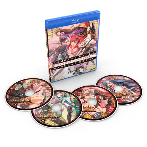 Samurai Girls / Samurai Bride Complete Series Blu-ray Disc Spread