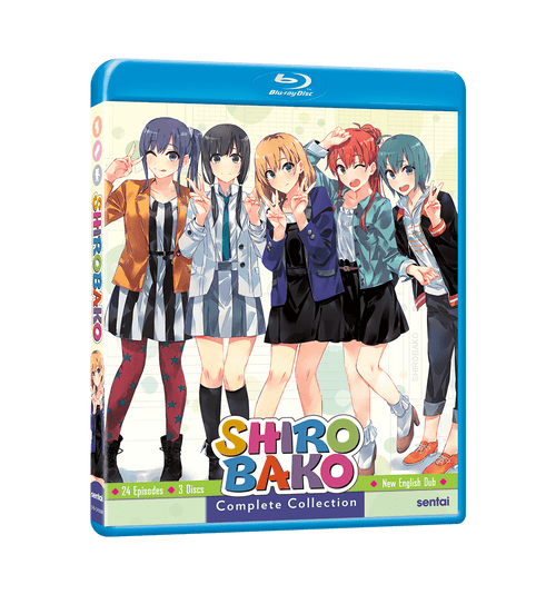 SHIROBAKO Complete Collection Blu-ray Front Cover