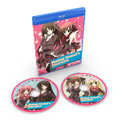Student Council's Discretion (Season 1) Complete Collection Blu-ray Disc Spread