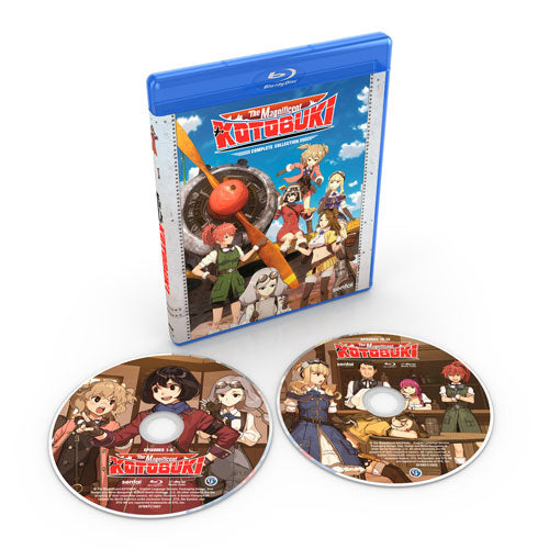 The Magnificent KOTOBUKI Complete Collection Blu-ray Disc Spread