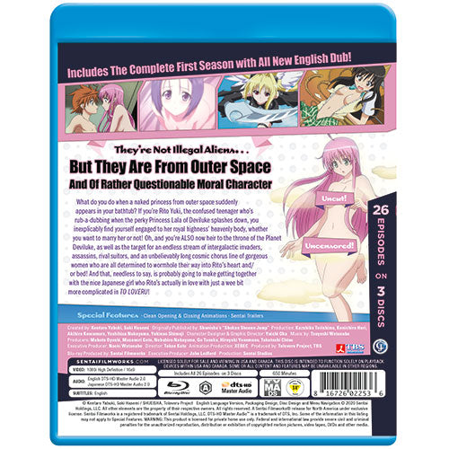 The “To Love Ru” Dub Makes Its Streaming Debut on HIDIVE!