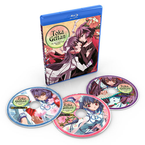 Toka Gettan: The Moonlight Lady Returns Complete Collection Blu-ray Disc Spread