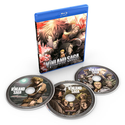 Vinland Saga (Season 1) Complete Collection Blu-ray Disc Spread