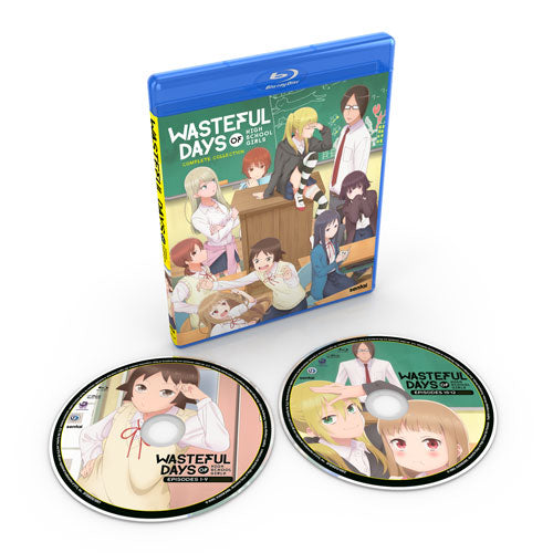 Wasteful Days of High School Girls Complete Collection Blu-ray Disc Spread