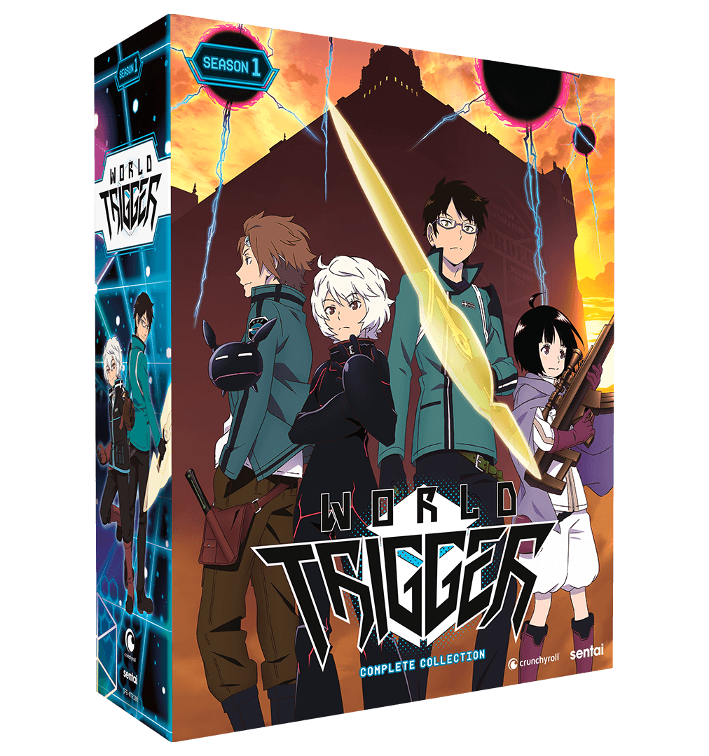 World Trigger Season 1 and 2 Volume 1 to 75 DVD Set English