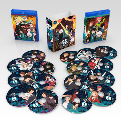 World Trigger Season 1 Complete Collection Blu-ray Disc Spread