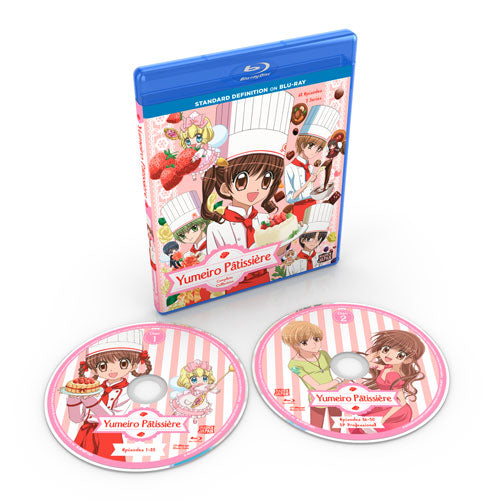 Yumeiro Patissiere - Blu-ray cover art from Sentai Filmworks