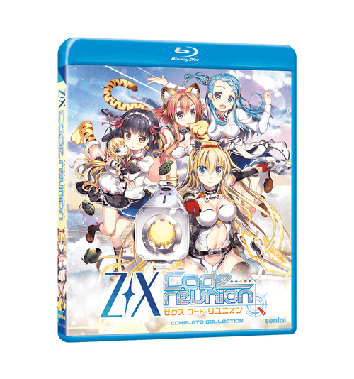 Z/X Code Reunion Complete Collection Blu-ray Front Cover